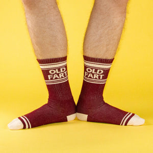 Gumball Poodle - Old Fart Gym Crew Socks