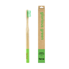 Load image into Gallery viewer, from earth to earth USA - F.e.t.e | Adult's Firm Bamboo Toothbrush
