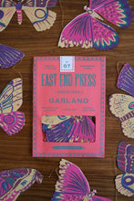 Load image into Gallery viewer, East End Press - COLOURFUL BUTTERFLIES SEWN GARLAND
