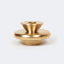 Load image into Gallery viewer, 54 Celsius - Solid Brass Candle Holder XS - 1.6" Tall &amp; Fits 3/8" Candles
