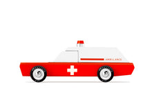 Load image into Gallery viewer, Candylab Toys - Ambulance Car (Americana)
