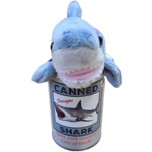 Load image into Gallery viewer, Canned Gifts - Canned Shark | Stuffed Animal Plush w/Jokes | Unique Gift
