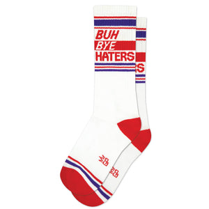 Gumball Poodle - Buh Bye Haters Gym Crew Socks