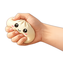 Load image into Gallery viewer, Novelty Brands - Fun Doh Mystery Slow Rise Dumpling VIRAL Squish Toy
