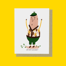 Load image into Gallery viewer, EEW art &amp; cards - Oh My Gourd! (Blank Card)
