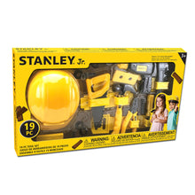 Load image into Gallery viewer, Toysmith - Red Toolbox Stanley Jr. 19-Piece Pretend Play Tool Set

