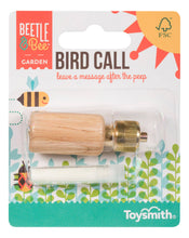 Load image into Gallery viewer, Beetle &amp; Bee Bird Call - FSC Certified, Outdoor Play
