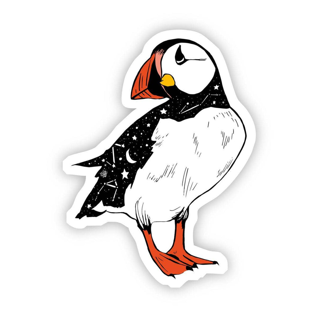 Big Moods - Bird with Stars Sticker