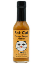 Load image into Gallery viewer, Fat Cat - Papaya Pequin Passion Savory Fruit Hot Sauce (fullcase-12ct)
