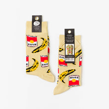 Load image into Gallery viewer, Yellow Owl Workshop - Pop Art - Large Crew Socks - Museum Gift Shop
