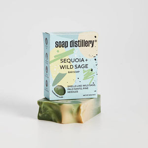 Soap Distillery - Sequoia + Wild Sage Bar Soap