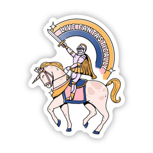 Big Moods - Live Fantastically Sticker