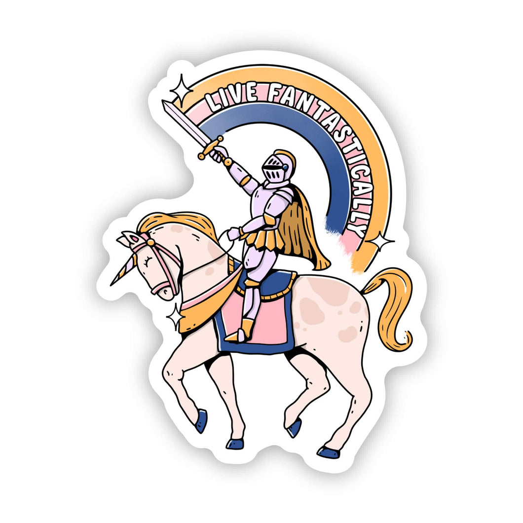 Big Moods - Live Fantastically Sticker