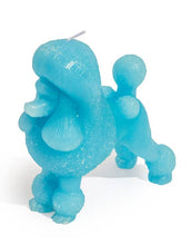 Load image into Gallery viewer, McGowan &amp; Rutherford Ltd - Light Blue Poodle Candle
