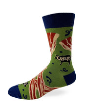 Load image into Gallery viewer, Fabdaz - Bacon Makes Everything Better Men&#39;s Novelty Crew Socks
