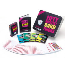 Load image into Gallery viewer, Marvin&#39;s Magic - Fifty Greatest Card Tricks - Gift Tin
