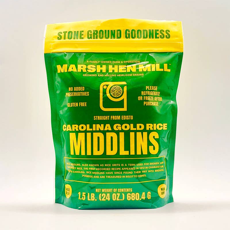 Marsh Hen Mill - Carolina Gold Rice Middlins 12 Pack Case