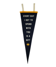 Load image into Gallery viewer, Oxford Pennant - Every Day is a Gift Pennant • Kelle Hampton x Oxford Pennant
