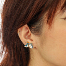 Load image into Gallery viewer, Yellow Owl Workshop - Matisse Post Earrings - Gold Artsy Museum Statement Studs
