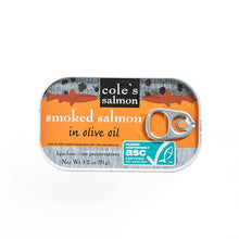 Load image into Gallery viewer, Cole's Seafood - Patagonian Smoked Salmon Fillet in Extra Virgin Olive Oil

