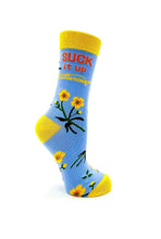 Load image into Gallery viewer, Fabdaz - Suck It Up Buttercup Women&#39;s Crew Socks
