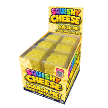 Load image into Gallery viewer, Novelty Brands - Fun Doh Slow Rise Cheese Squishies | Viral Sensory Display
