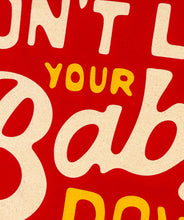 Load image into Gallery viewer, Oxford Pennant - Don't Let Your Baby Down Camp Flag • John Prine x Oxford Pennant
