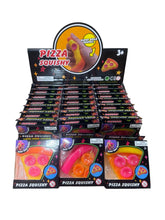 Load image into Gallery viewer, K &amp; S WHOLESALE INC - Pizza Squishy Super Solid Squish Toy – 24pc Counter Display
