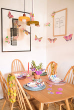 Load image into Gallery viewer, East End Press - COLOURFUL BUTTERFLIES SEWN GARLAND
