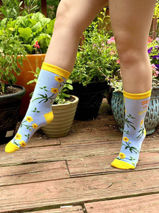 Fabdaz - Suck It Up Buttercup Women's Crew Socks