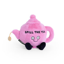 Load image into Gallery viewer, Punchkins - &quot;Spill the Tea&quot; Plush Teapot
