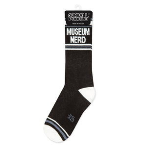 Gumball Poodle - Museum Nerd Gym Crew Socks