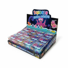 Load image into Gallery viewer, K &amp; S WHOLESALE INC - Squeeze Suction Cup Octopus 12ct PDQ

