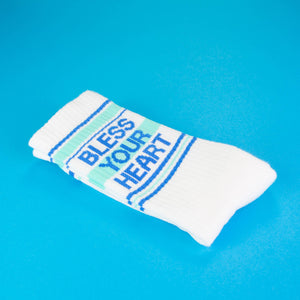 Gumball Poodle - Bless Your Heart Gym Crew Socks