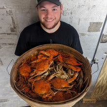 Load image into Gallery viewer, Preorder Steamed Blue Crabs - Pickup Only
