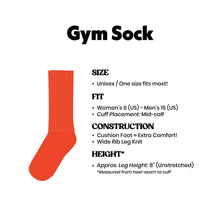 Load image into Gallery viewer, Gumball Poodle - Drama Gym Crew Socks
