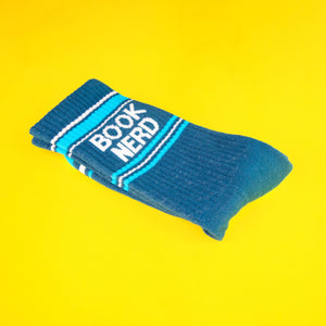 Gumball Poodle - Book Nerd Gym Crew Socks