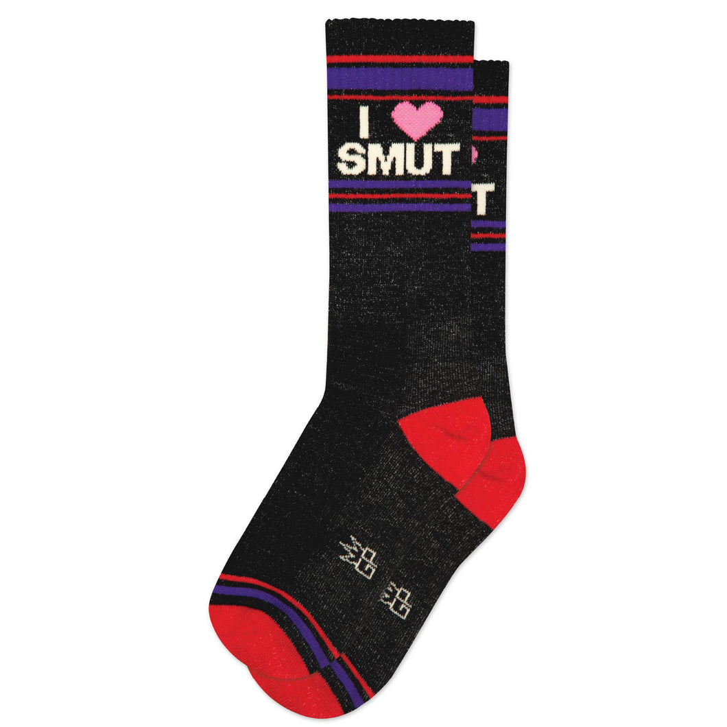 Gumball Poodle - I ❤️ Smut Gym Crew Socks