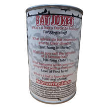 Load image into Gallery viewer, Canned Gifts - Mochi the Canned Bat | Stuffed Animal Plush in Can w/Jokes
