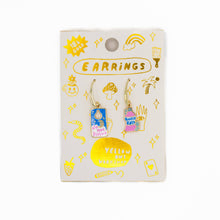 Load image into Gallery viewer, Yellow Owl Workshop - Self-Care Bubble Bath Earrings - Gold Statement Jewelry
