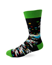 Load image into Gallery viewer, Fabdaz - Cereal Killer Men&#39;s Novelty Crew Socks
