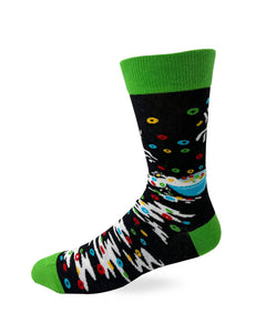 Fabdaz - Cereal Killer Men's Novelty Crew Socks