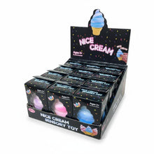 Load image into Gallery viewer, K &amp; S WHOLESALE INC - Nice Cream Squishy Sensory Toy – Ice Cream Shape 12ct
