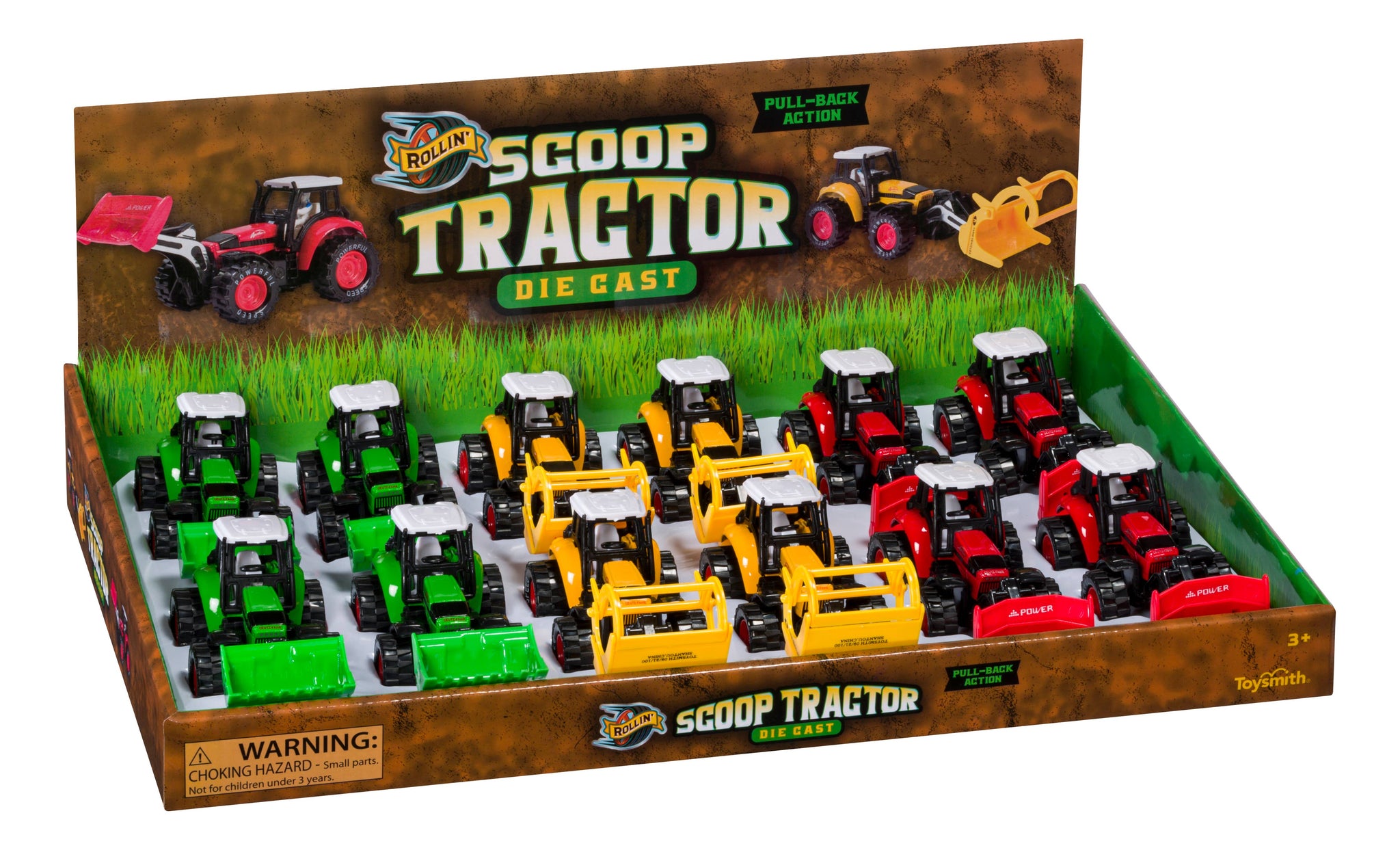 Toysmith Store Toysmith - Rollin' Scoop Tractor-Toy Tractor, Farm Toys, Die Cast – Jon ...