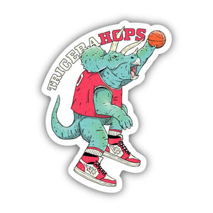 Big Moods - Basketball Triceratops Dinosaur Sticker