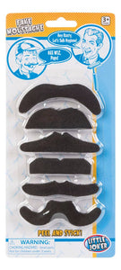 Toysmith - Fake Moustaches,  Moustache Stickers