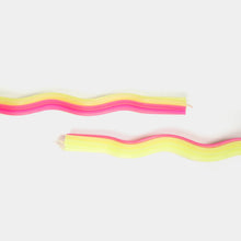 Load image into Gallery viewer, 54 Celsius - Wiggle Candles - Yellow &amp; Pink (2 Pack) - 11&quot; Vibrant Tapers
