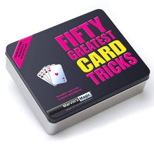 Load image into Gallery viewer, Marvin&#39;s Magic - Fifty Greatest Card Tricks - Gift Tin
