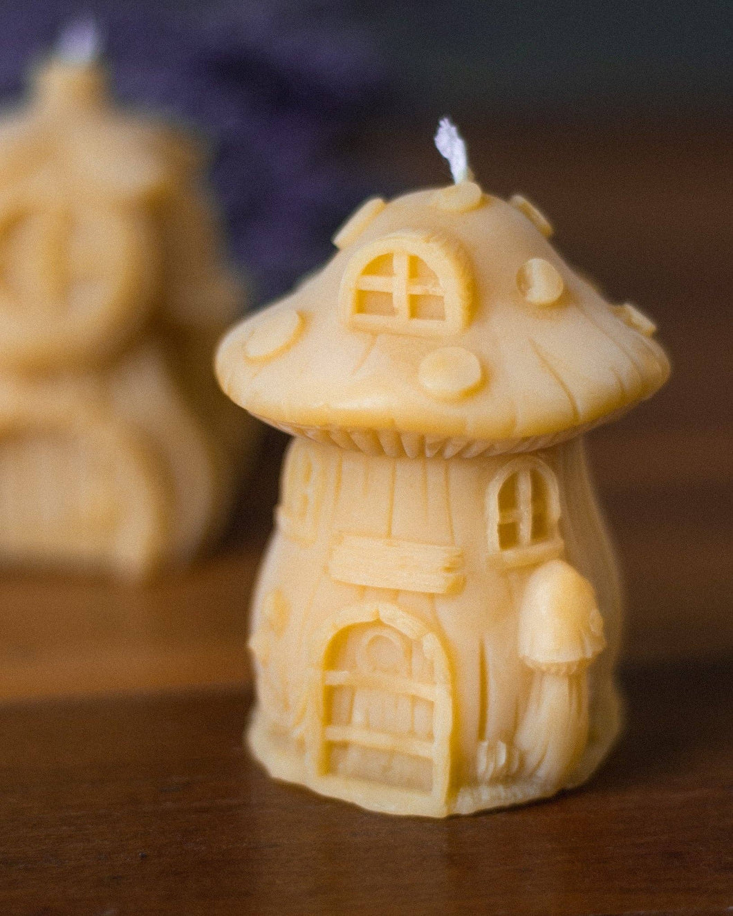 The Ramblin' Bee - Toadstool Fairy House