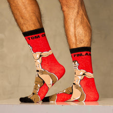 Load image into Gallery viewer, Gumball Poodle - Tom of Finland Vitruvian Men Crew Socks
